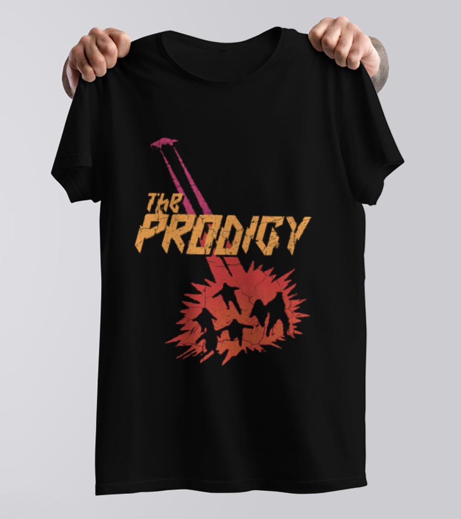 The Prodigy 2026 Tour Invaders UFO Explosion T-Shirt