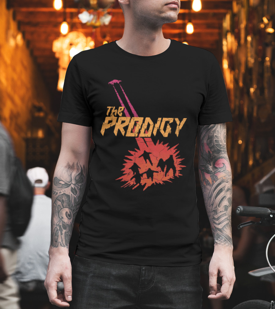 The Prodigy 2026 Tour Invaders UFO Explosion T-Shirt