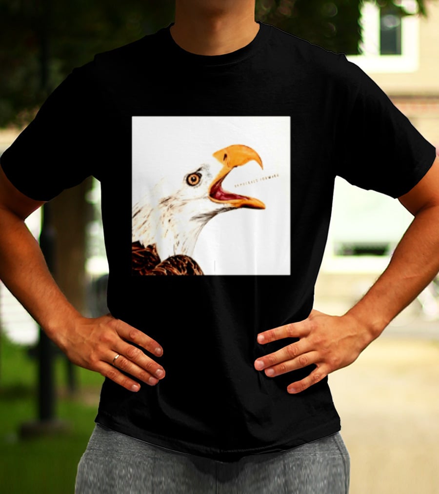 Democracy Forward Bald Eagle Patriotic T-Shirt