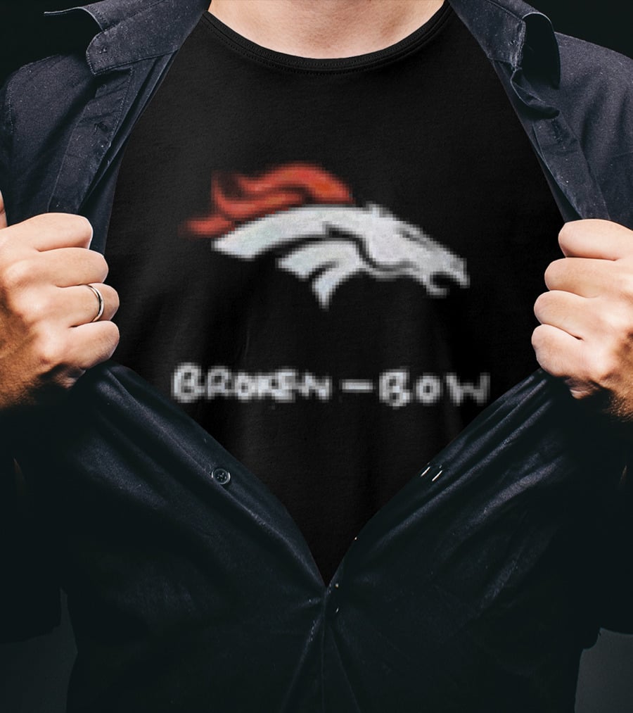 Denver Broncos Broken Bow 2026 Navy Pullover T-Shirt
