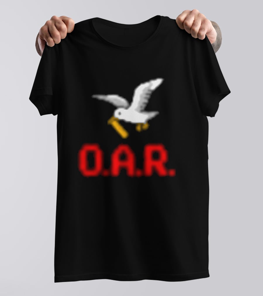 O.A.R. Vintage Seagull With Red T-Shirt