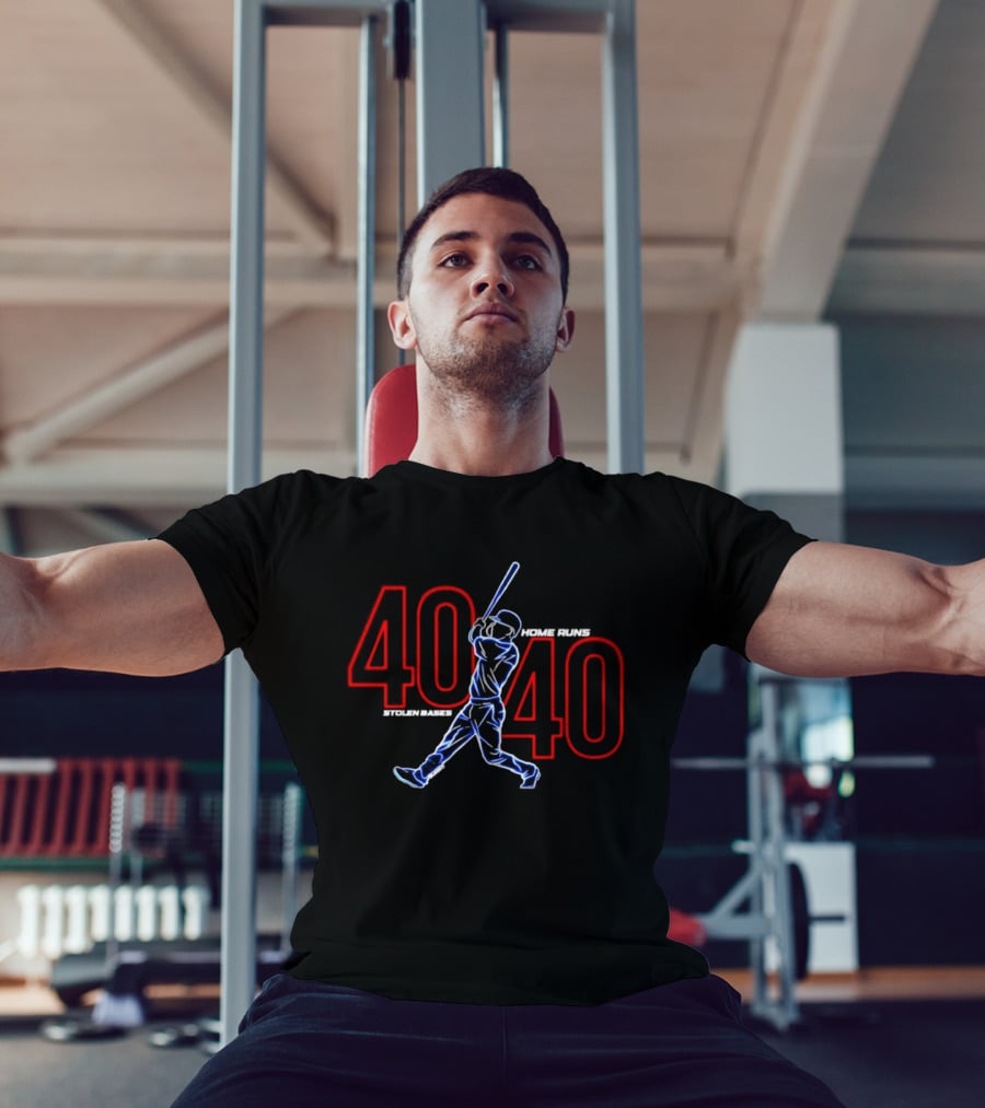 Pete Crow Armstrong 40.40 Home Runs Chicago Cubs Electric T-Shirt