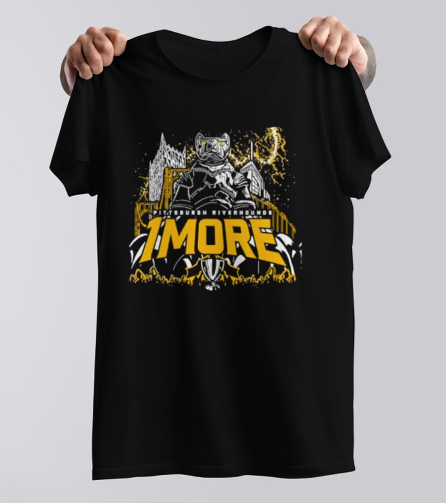 Pittsburgh Riverhounds 1More Trophy Skyline Owl T-Shirt