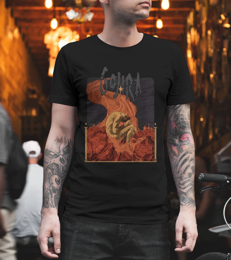 Gojira MAGMA 10th Anniversary Fiery T-Shirt