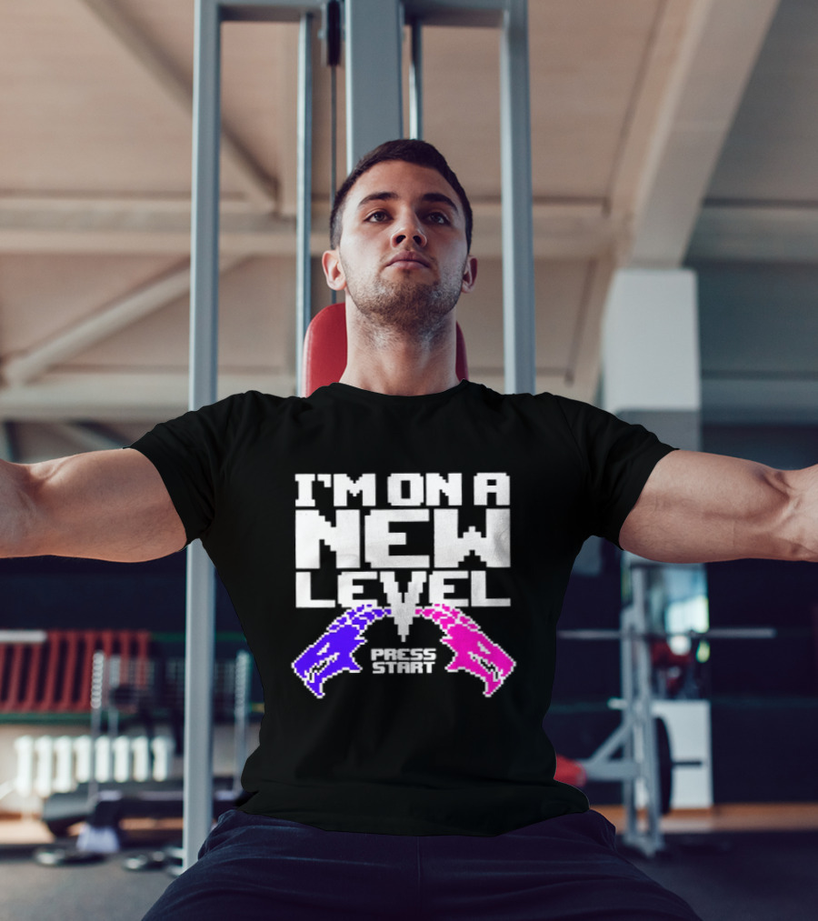 I'm On A New Level Dragons Fight Stuff T-Shirt