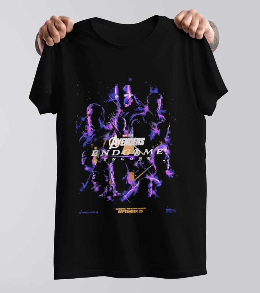 Avengers Endgame Encore Marvel September 25 2026 T-Shirt