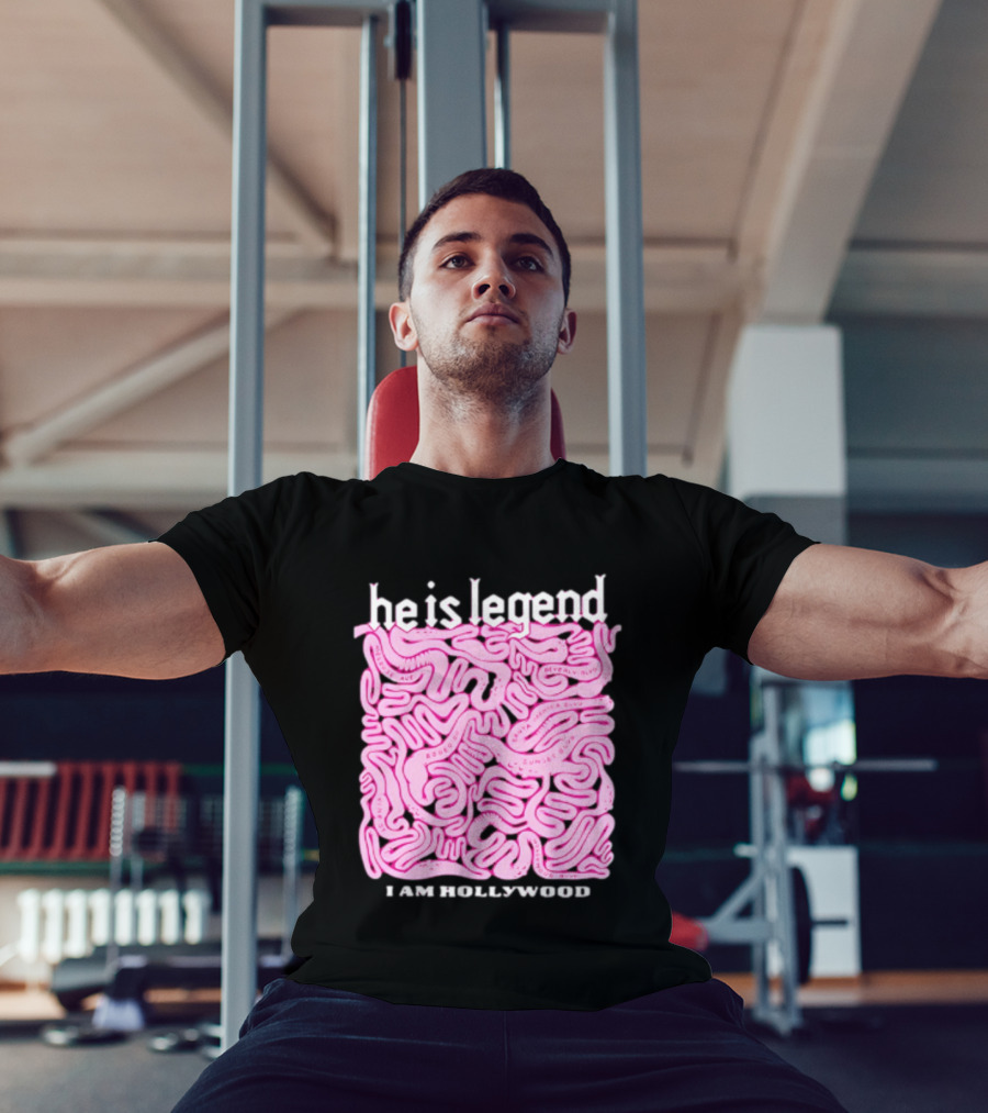 He Is Legend I Am Hollywood Los Angeles Streets Sunset Vine Melrose T-Shirt
