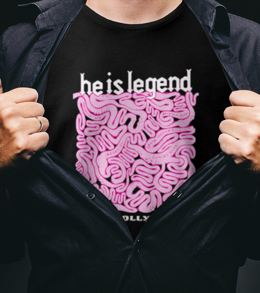 He Is Legend I Am Hollywood Los Angeles Streets Sunset Vine Melrose T-Shirt