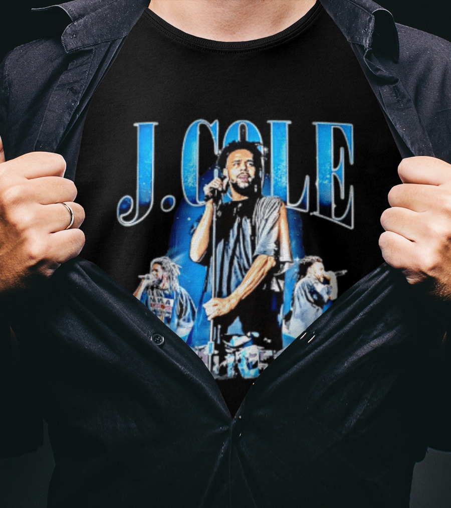 J. Cole Performing Live Dreamville Concert T-Shirt