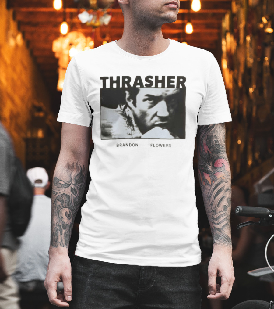 Brandon Flowers Thrasher 2026 Tour Dates T-Shirt