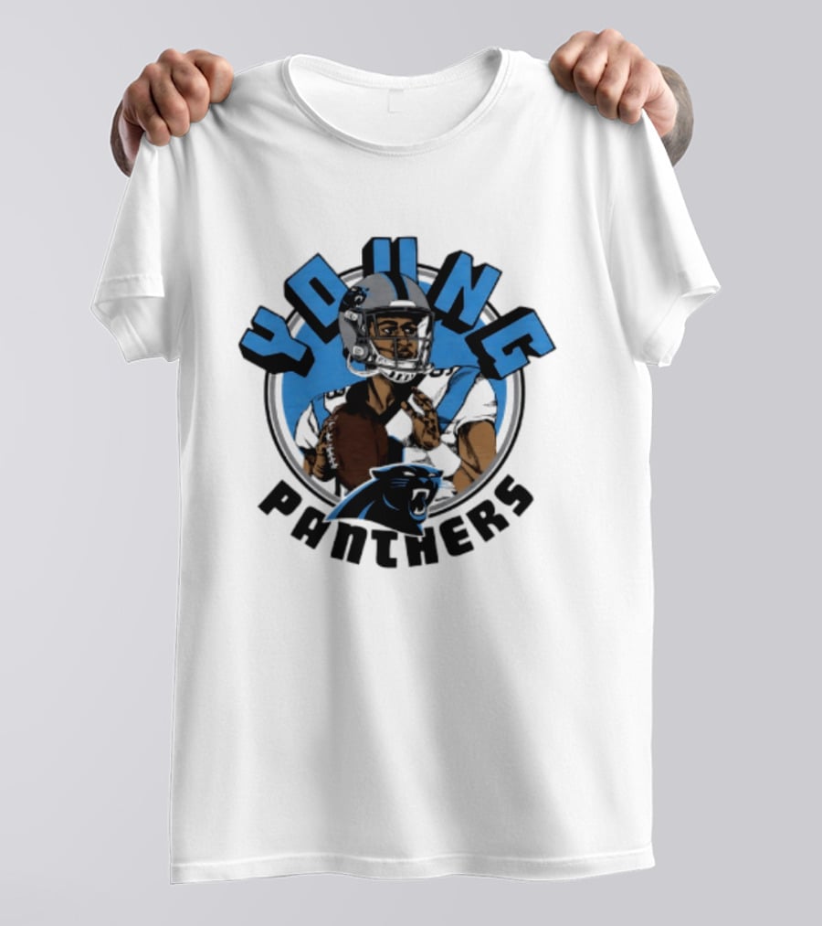 Bryce Young Carolina Panthers Football Star Quarterback T-Shirt