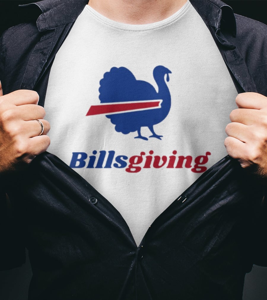 Buffalo Bills Turkey Billsgiving Thanksgiving T-Shirt