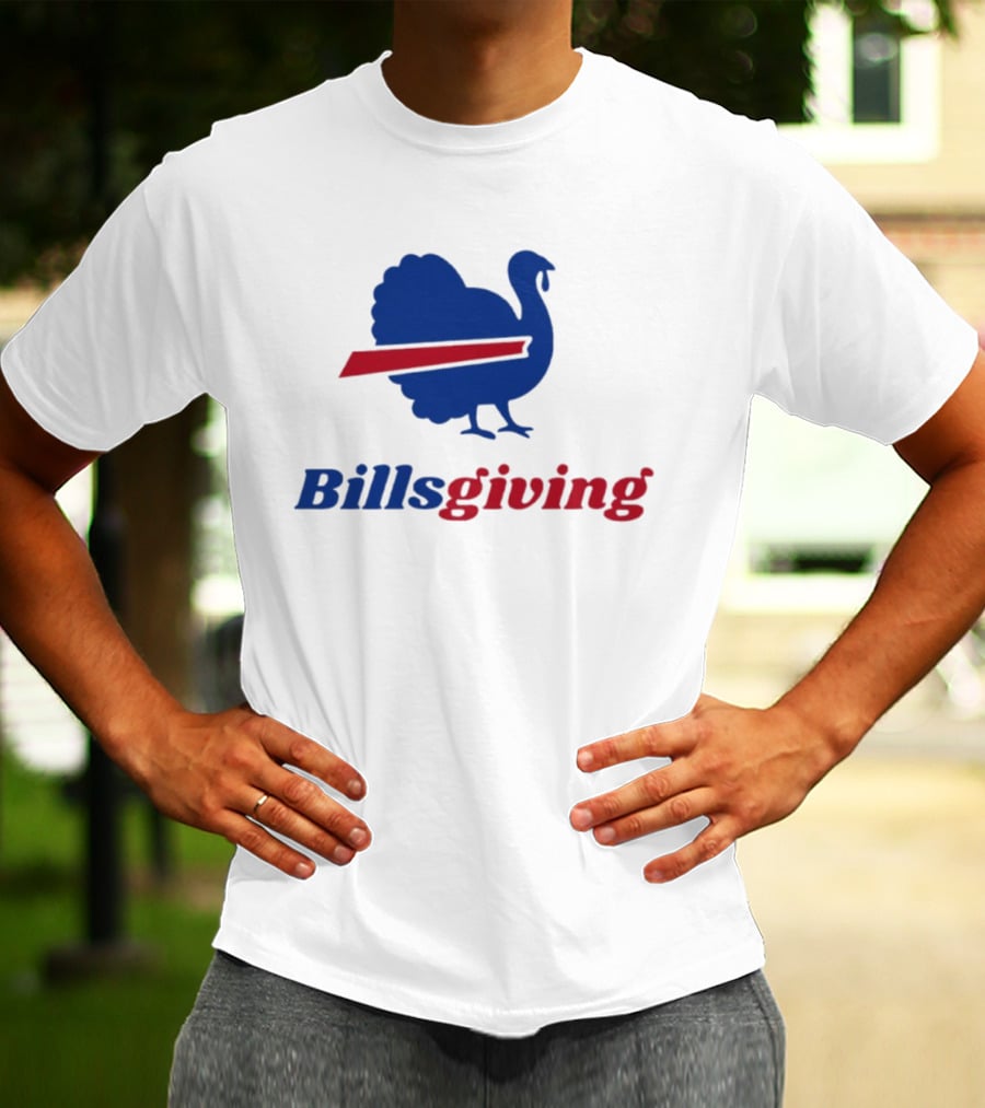 Buffalo Bills Turkey Billsgiving Thanksgiving T-Shirt