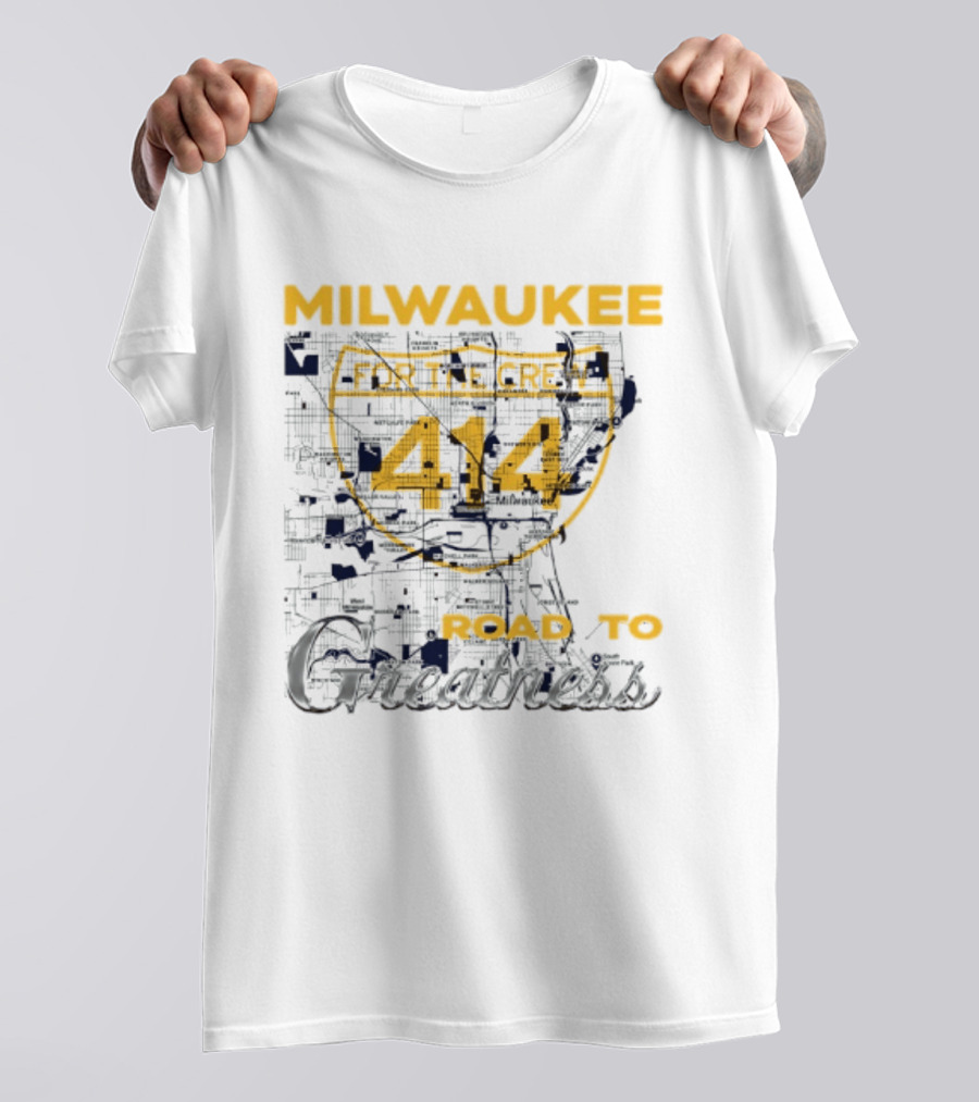 Milwaukee Brewers Brew 414 Road To Greatness T-Shirt