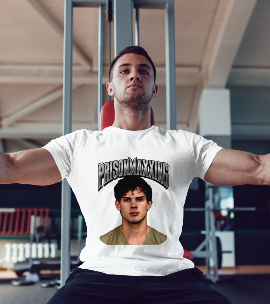 Prisonmaxxing Internet Meme Shot Concept T-Shirt