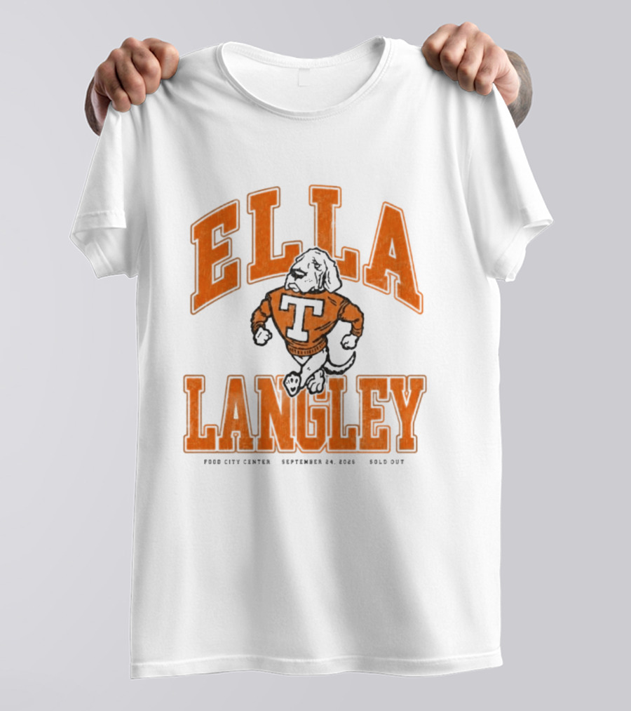 Ella Langley UT Knoxville September 23 2023 Sold Out T-Shirt