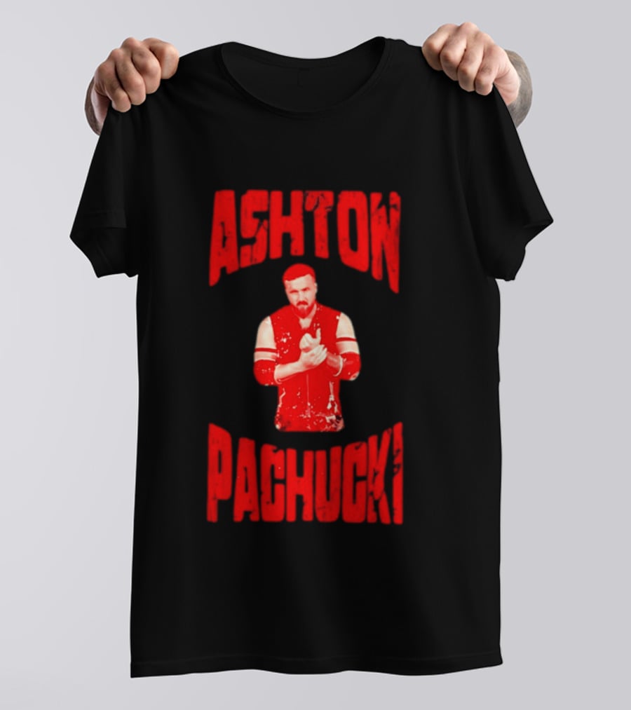 Ashton Pachucki Red Vest Visual Portrait Ashton Pachucki T-Shirt