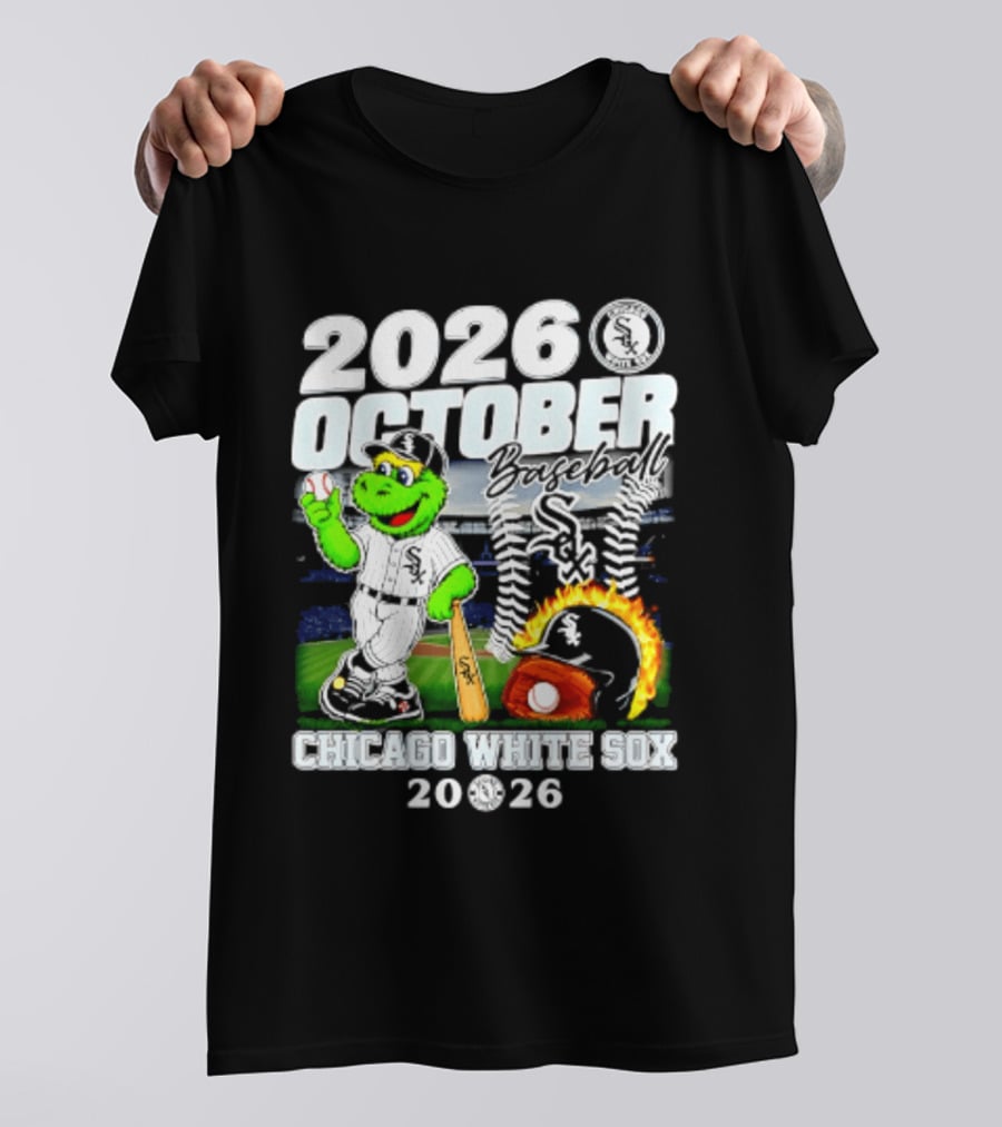 2026 October Chicago White Sox Postseason Baseball T-Shirt