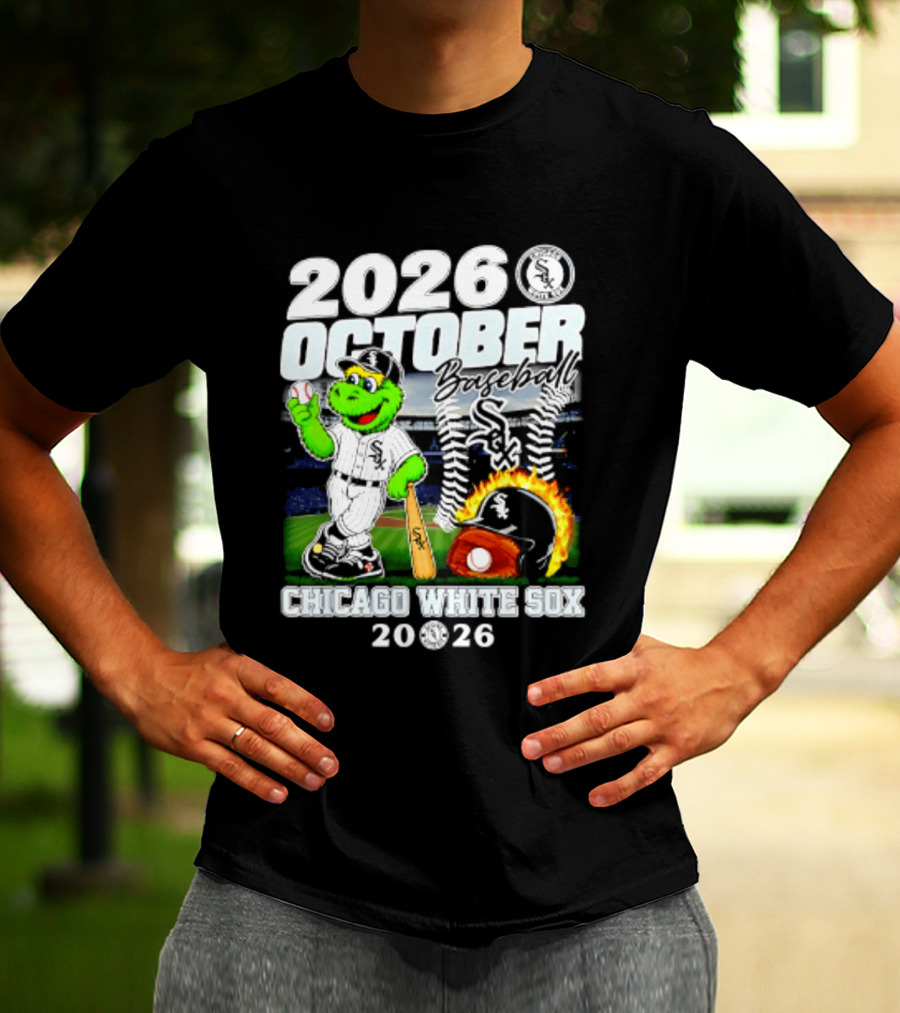 2026 October Chicago White Sox Postseason Baseball T-Shirt
