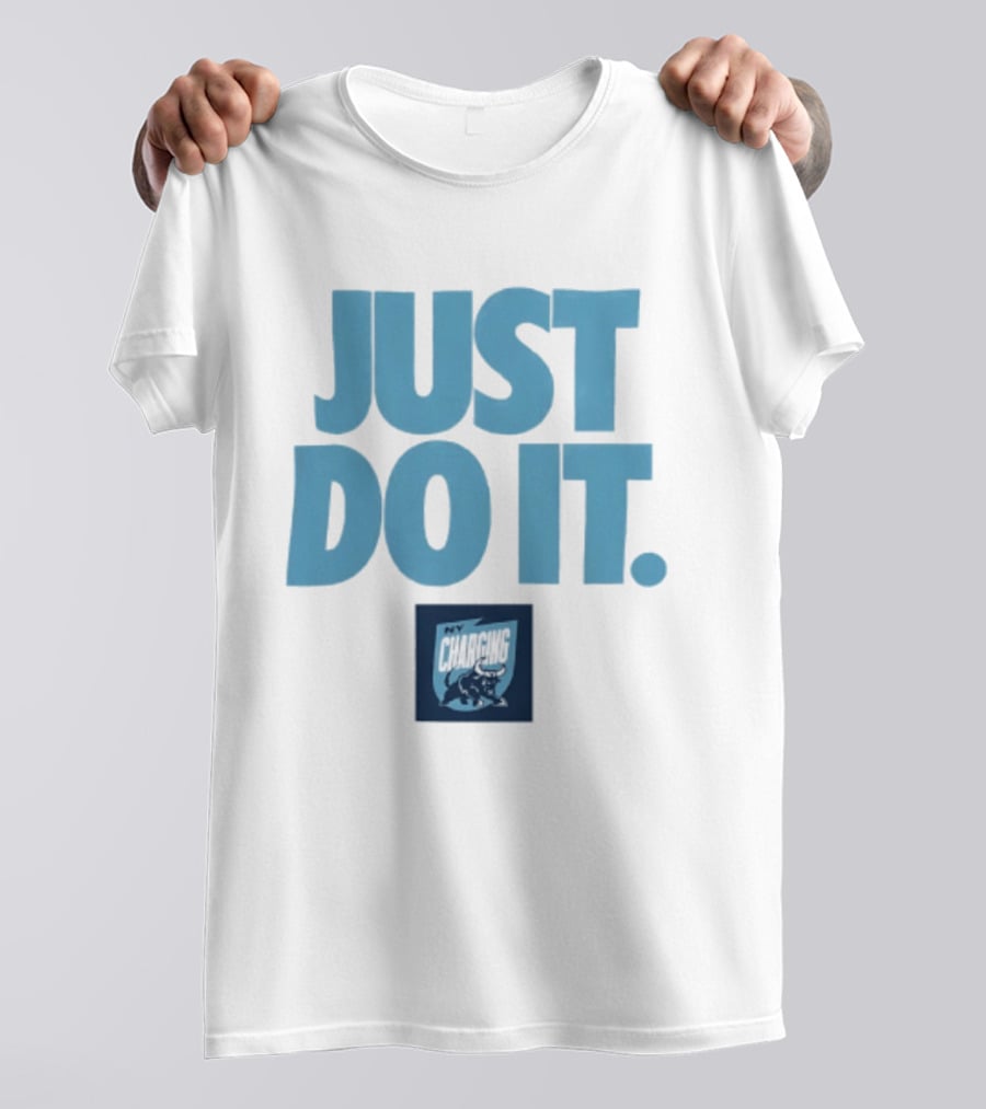 New York Charging Just Do It Bull T-Shirt