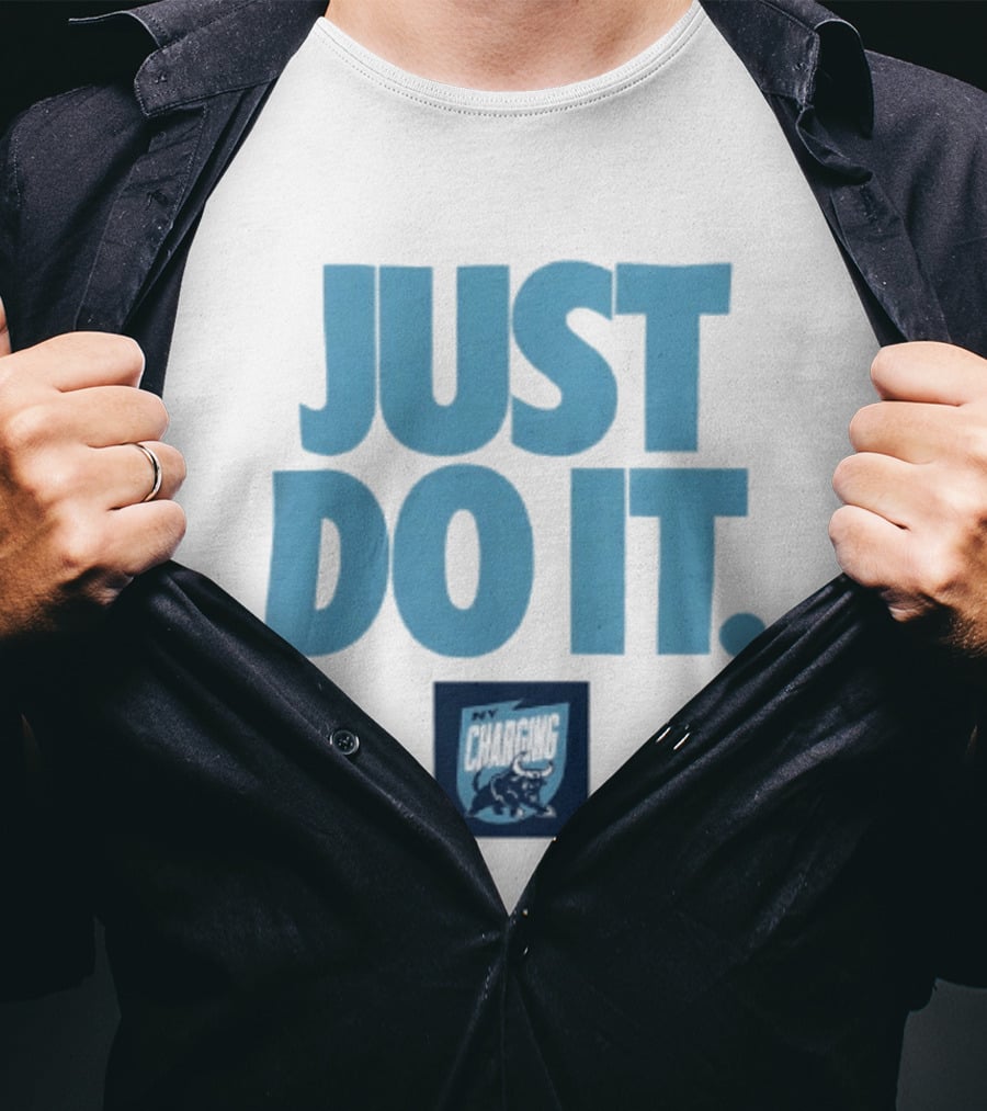 New York Charging Just Do It Bull T-Shirt