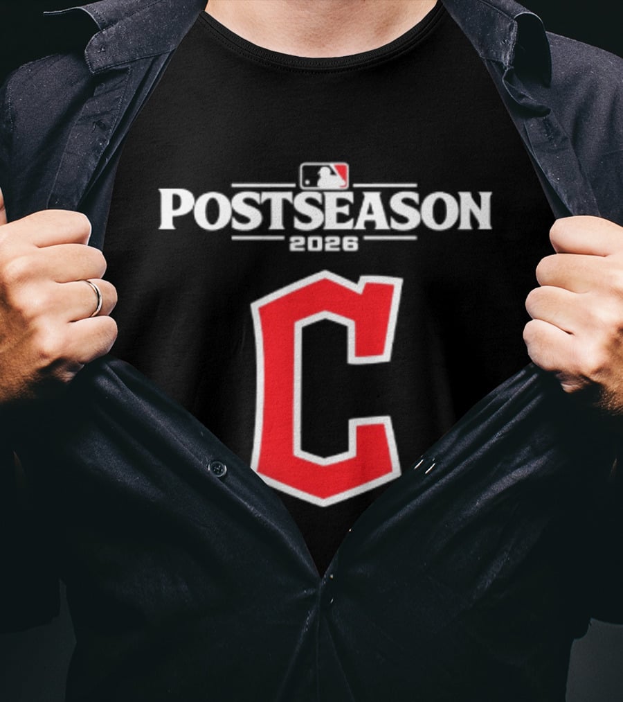 Cleveland Guardians 2026 MLB Postseason T-Shirt