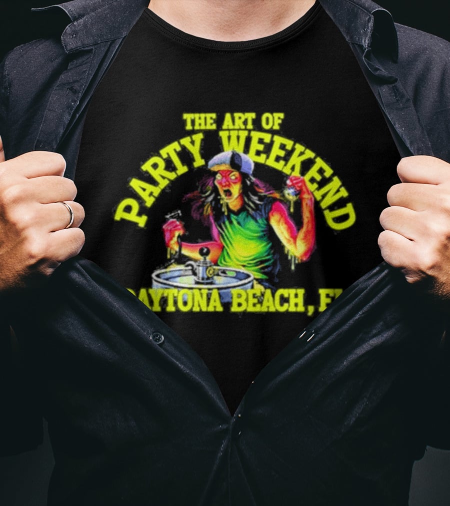 Party Weekend 2026 Daytona Beach Florida Municipal Waste T-Shirt