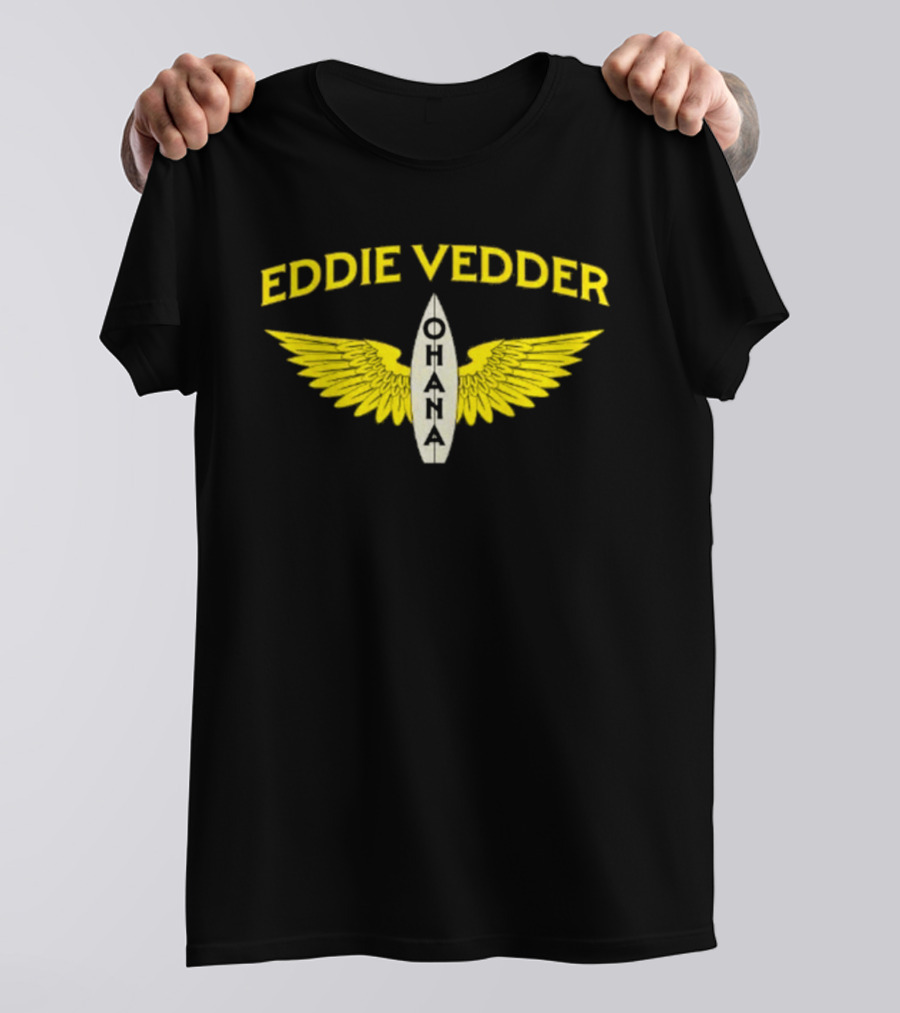Eddie Vedder Ohana Festival 2026 Wings Trucker Hat Dana Point CA September 25 T-Shirt