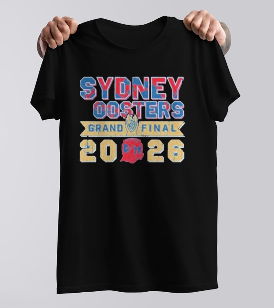Sydney Roosters 2026 Grand Final Championship Rugby Celebration T-Shirt