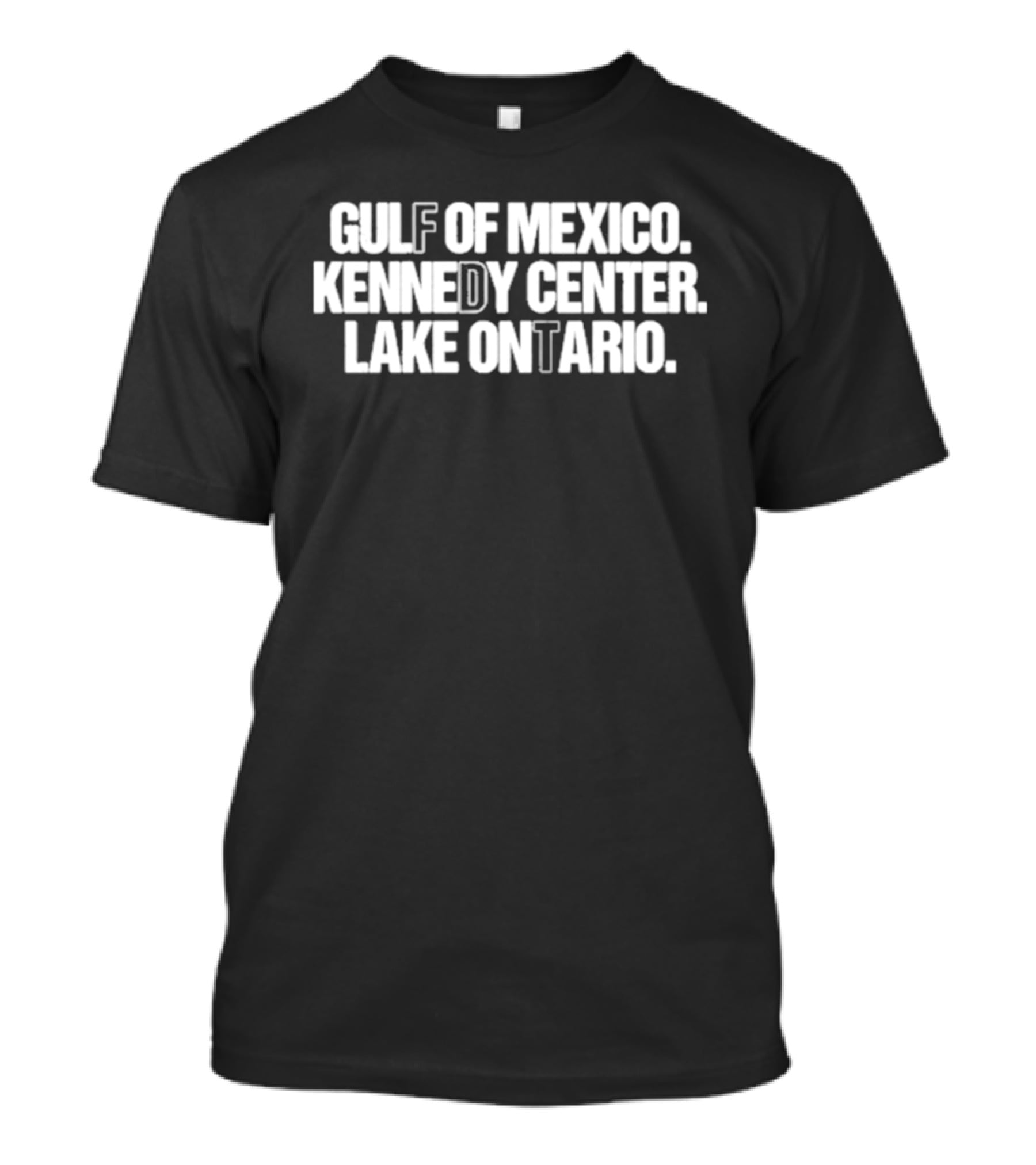 Gulf Of Mexico Kennedy Center Lake Ontario T-Shirt