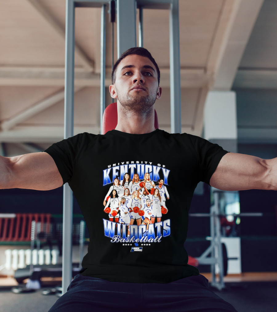 University Of Kentucky Wildcats Basketball 2026 NCAA All Team T-Shirt