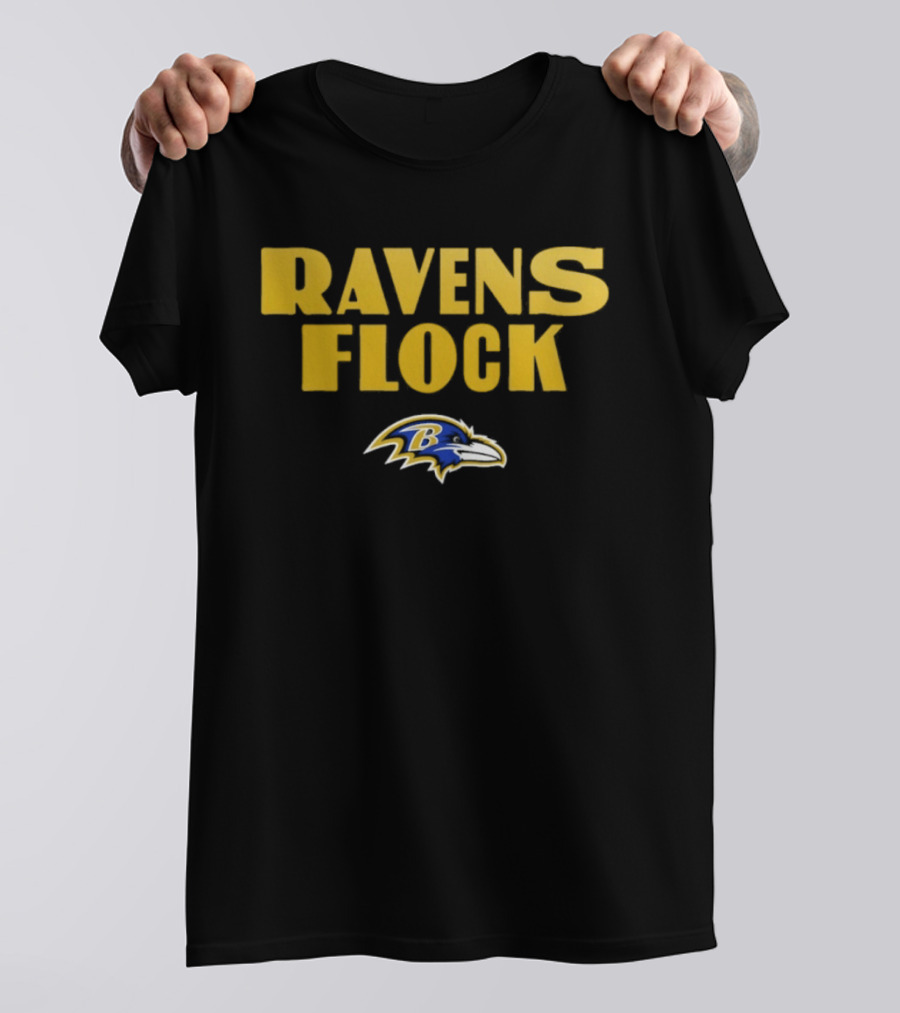 Ravens Flock Baltimore Rio Game 2026 Camiseta Feminina T-Shirt