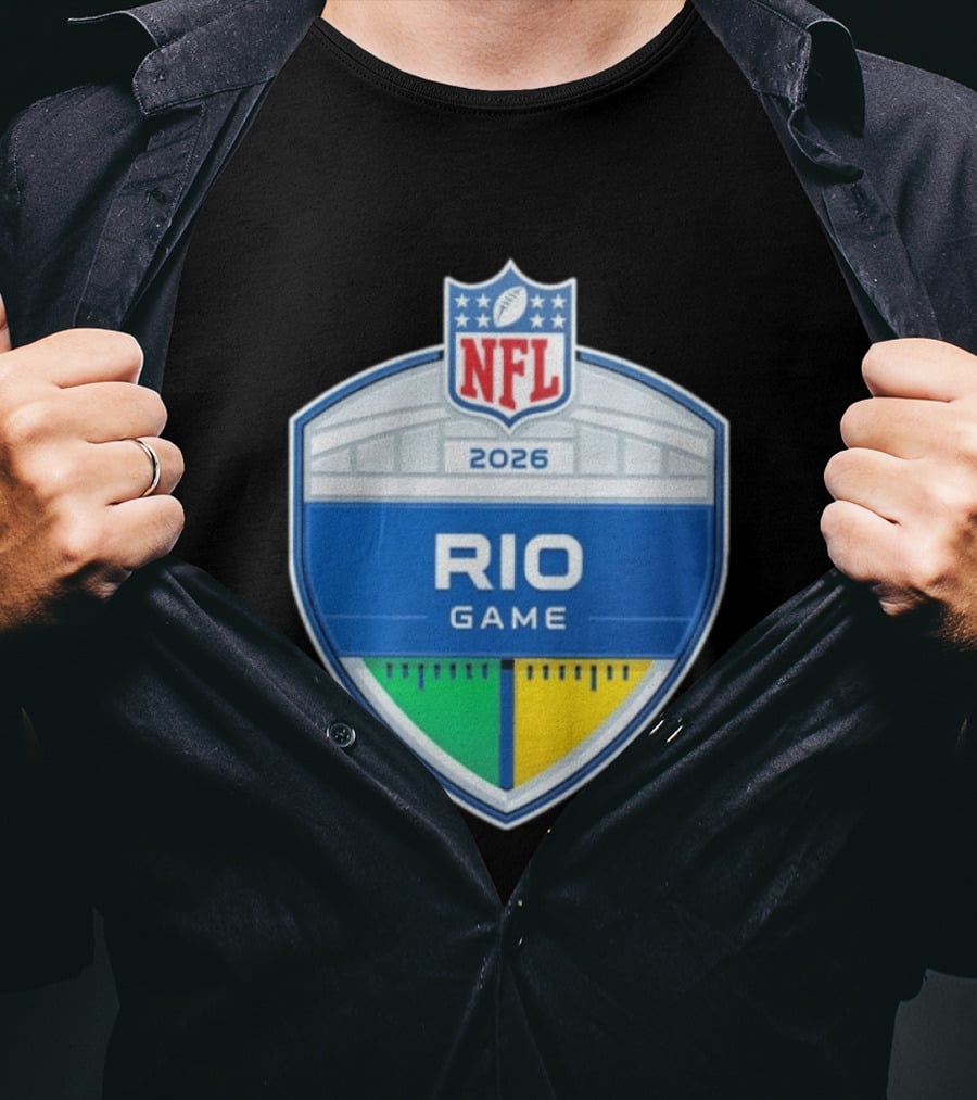 NFL Rio Game Maracana 2026 T-Shirt