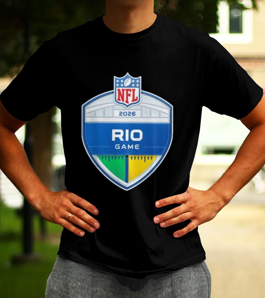 NFL Rio Game Maracana 2026 T-Shirt