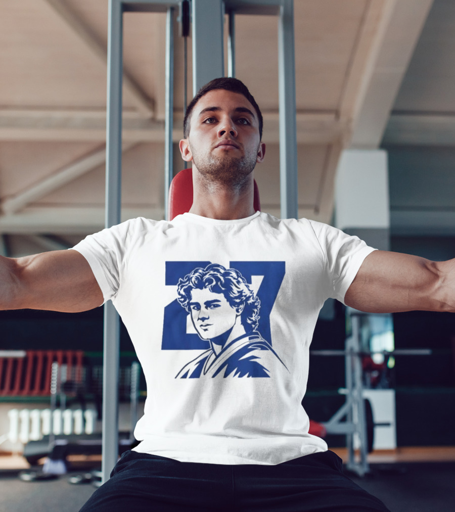 Toronto Maple Leafs Number 27 Matthew Mayich T-Shirt
