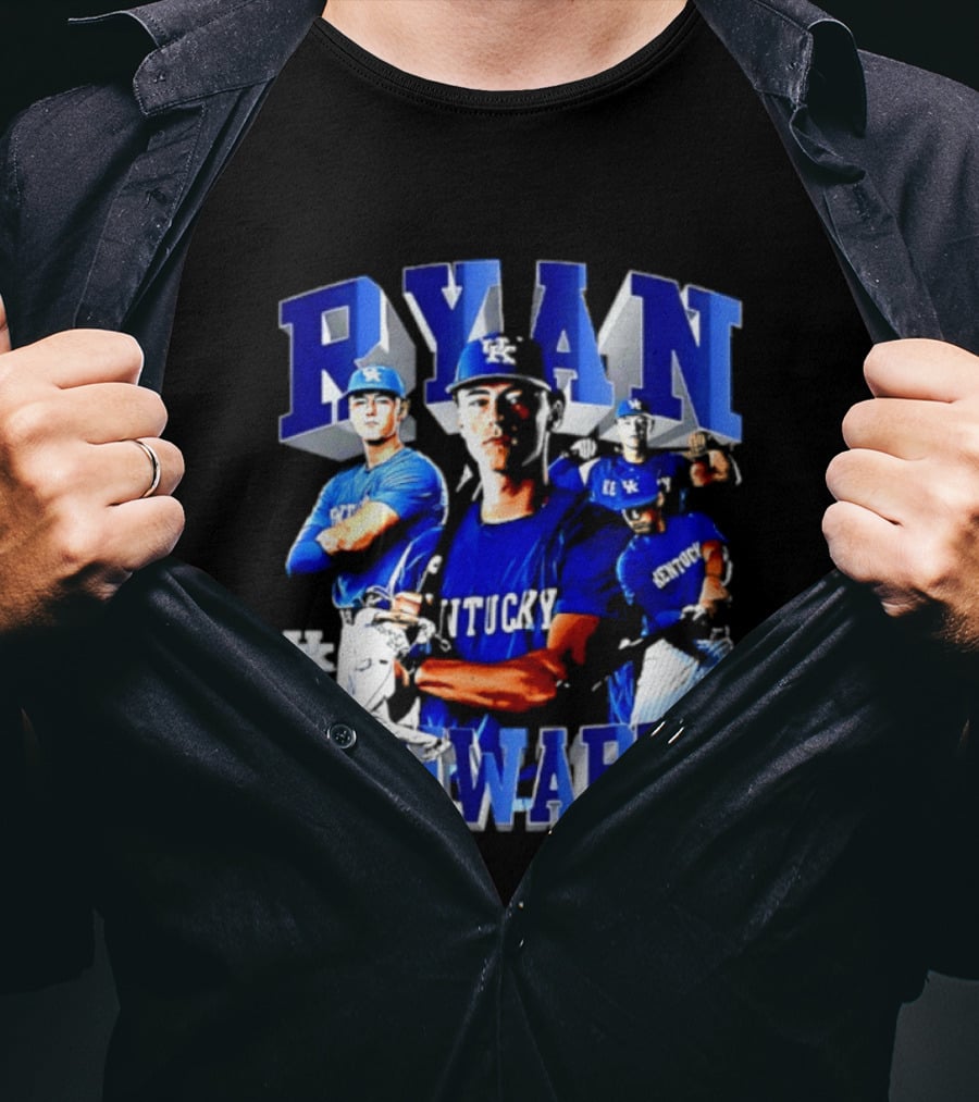 Ryan Schwartz Kentucky Wildcats NCAA Baseball Player T-Shirt