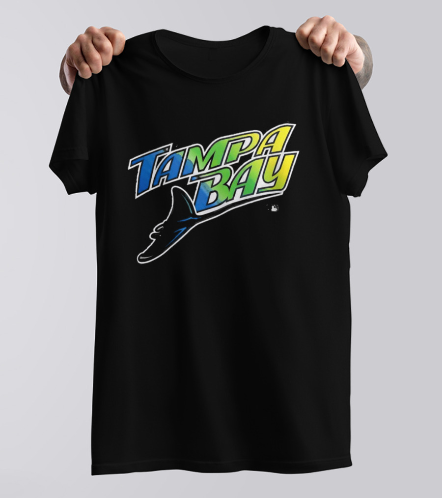 Tampa Bay Rays 2026 Classic Vibrant Logo With Manta Ray Element T-Shirt