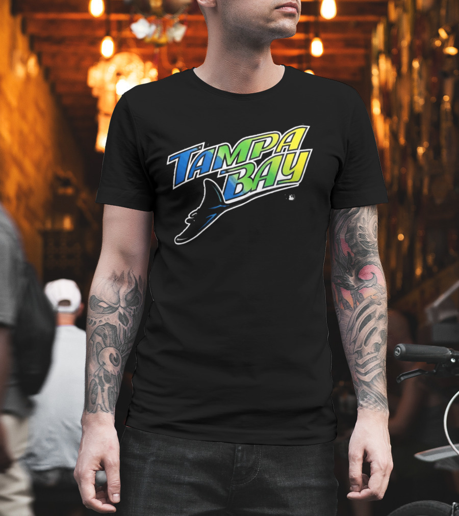 Tampa Bay Rays 2026 Classic Vibrant Logo With Manta Ray Element T-Shirt