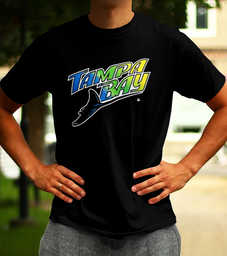 Tampa Bay Rays 2026 Classic Vibrant Logo With Manta Ray Element T-Shirt