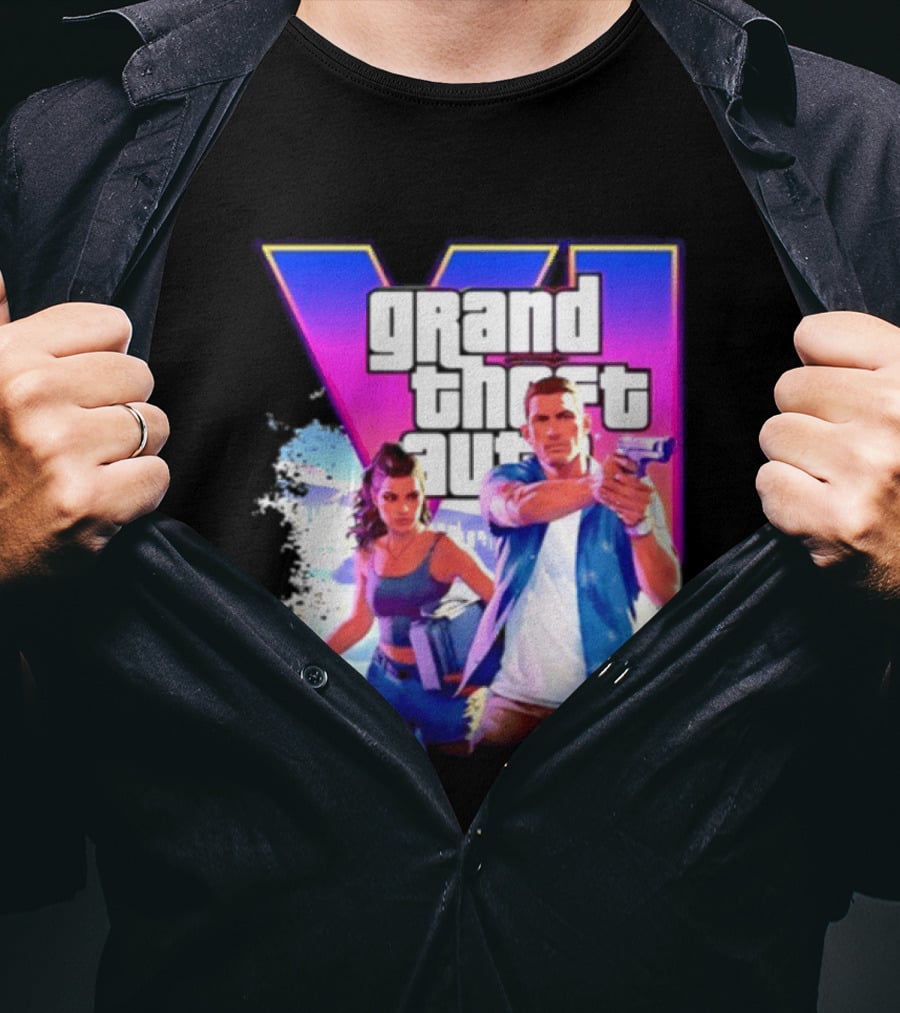 Grand Theft Auto VI GTA 6 Rockstar Games T-Shirt