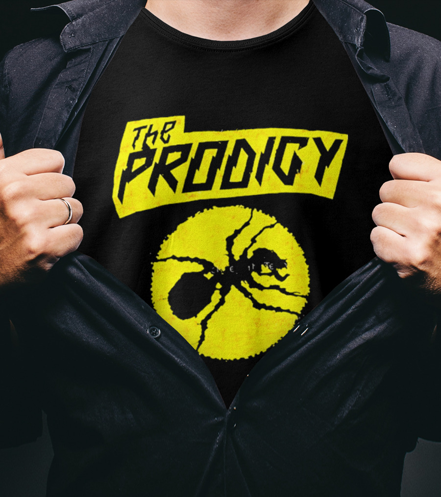 The Prodigy Yellow Ant At Roadrunner Boston Massachusetts September 24 2026 T-Shirt