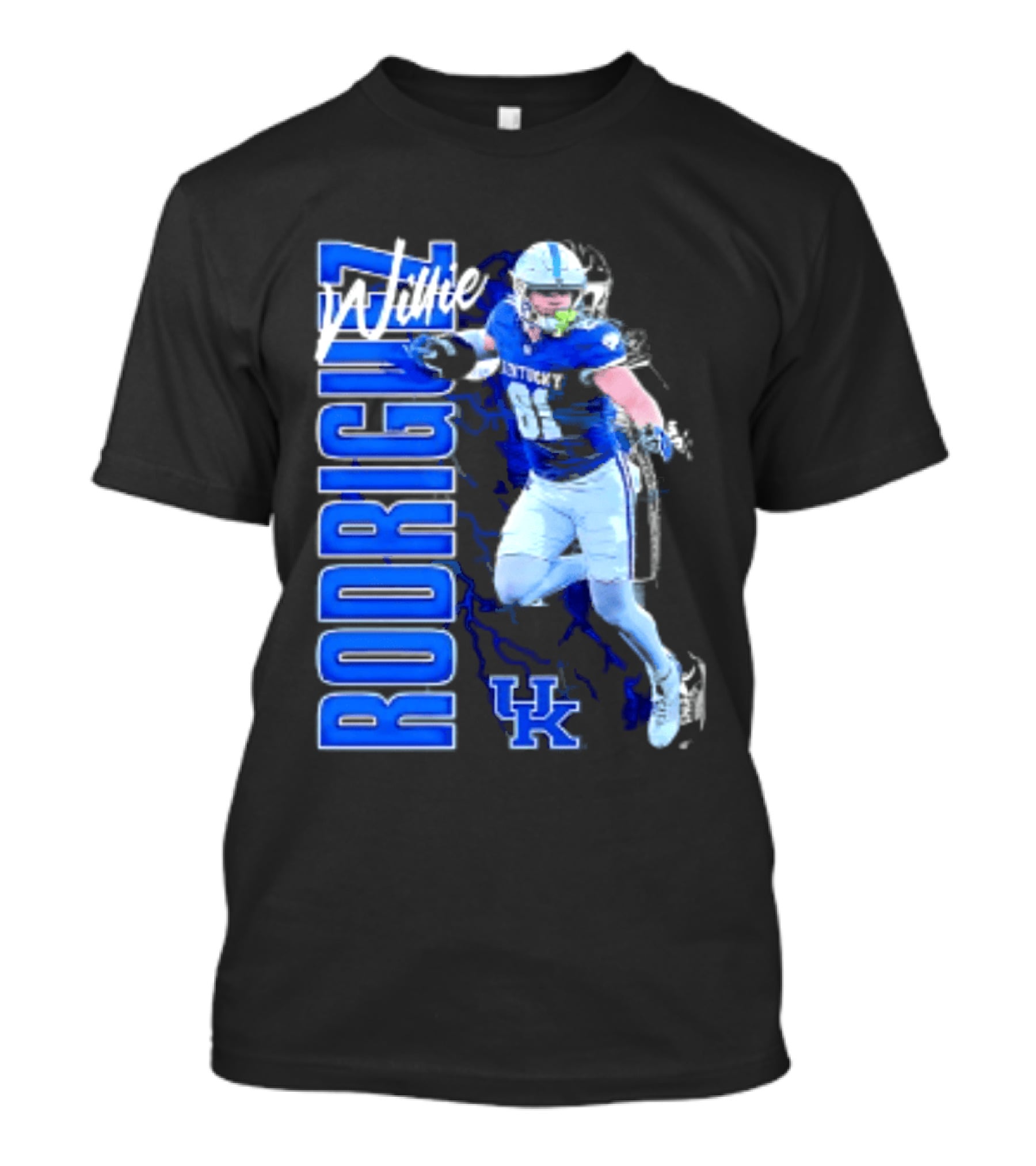 Willie Rodriguez Kentucky Wildcats NCAA Football UK T-Shirt