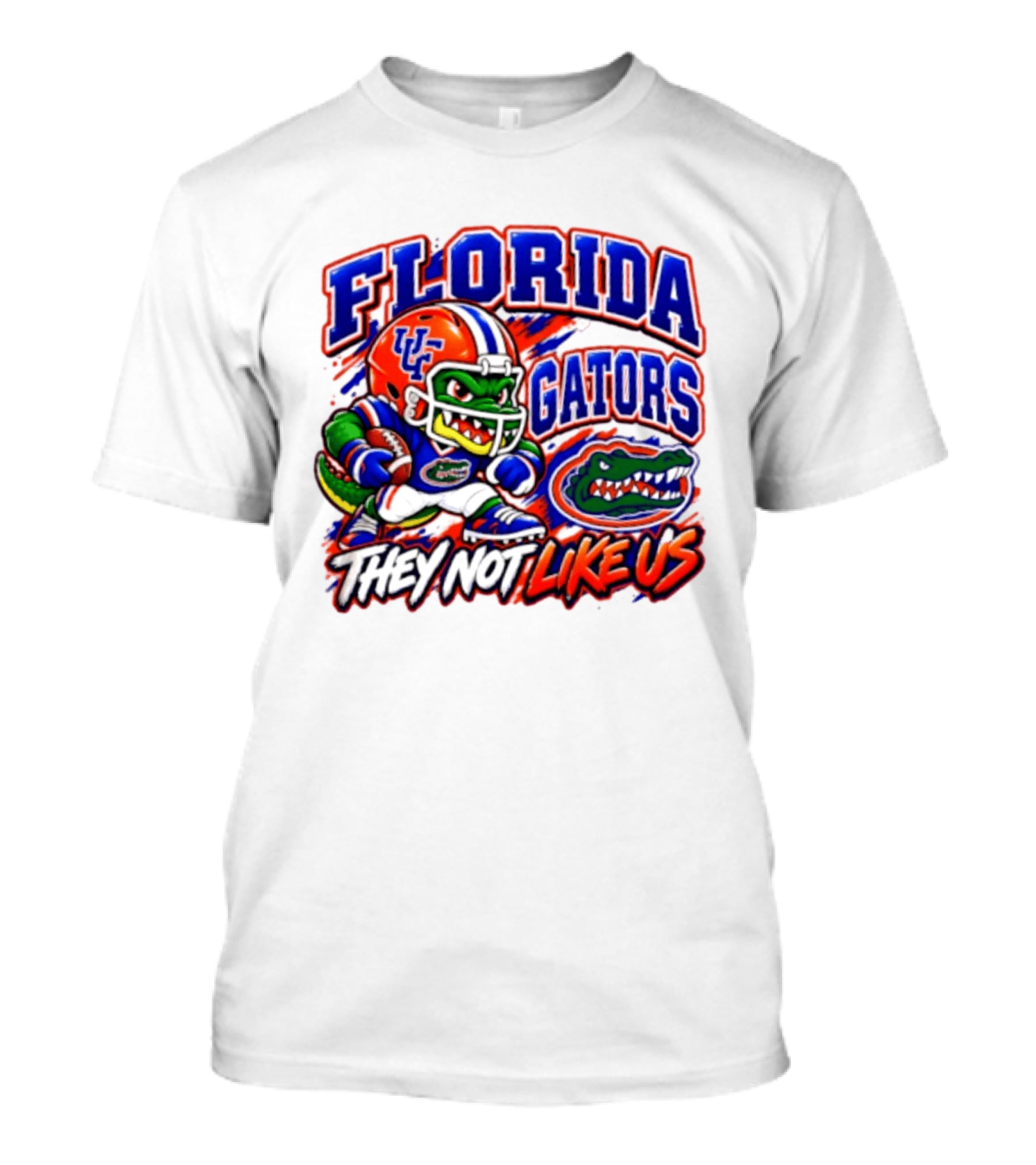 Florida Gators NCAA Football Fierce Gator They Not Like Us T-Shirt