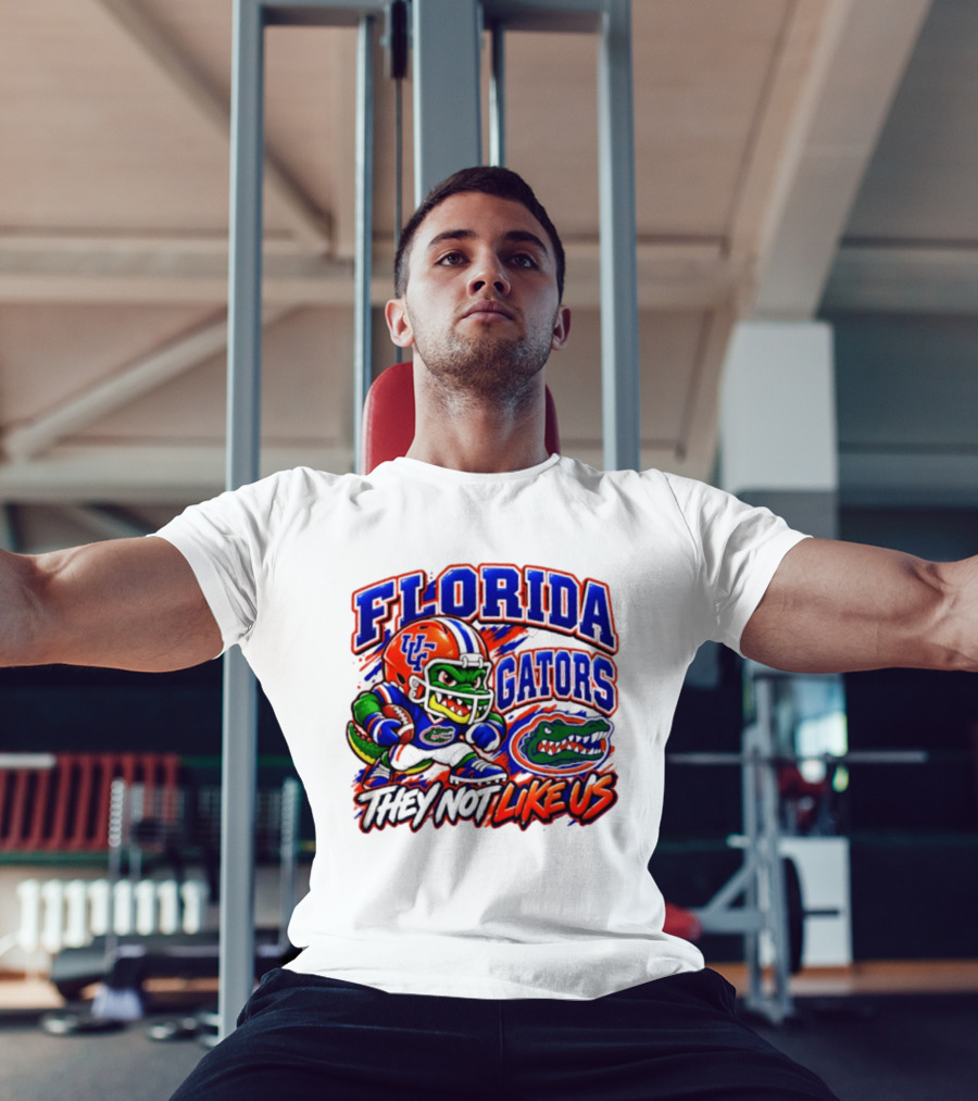 Florida Gators NCAA Football Fierce Gator They Not Like Us T-Shirt