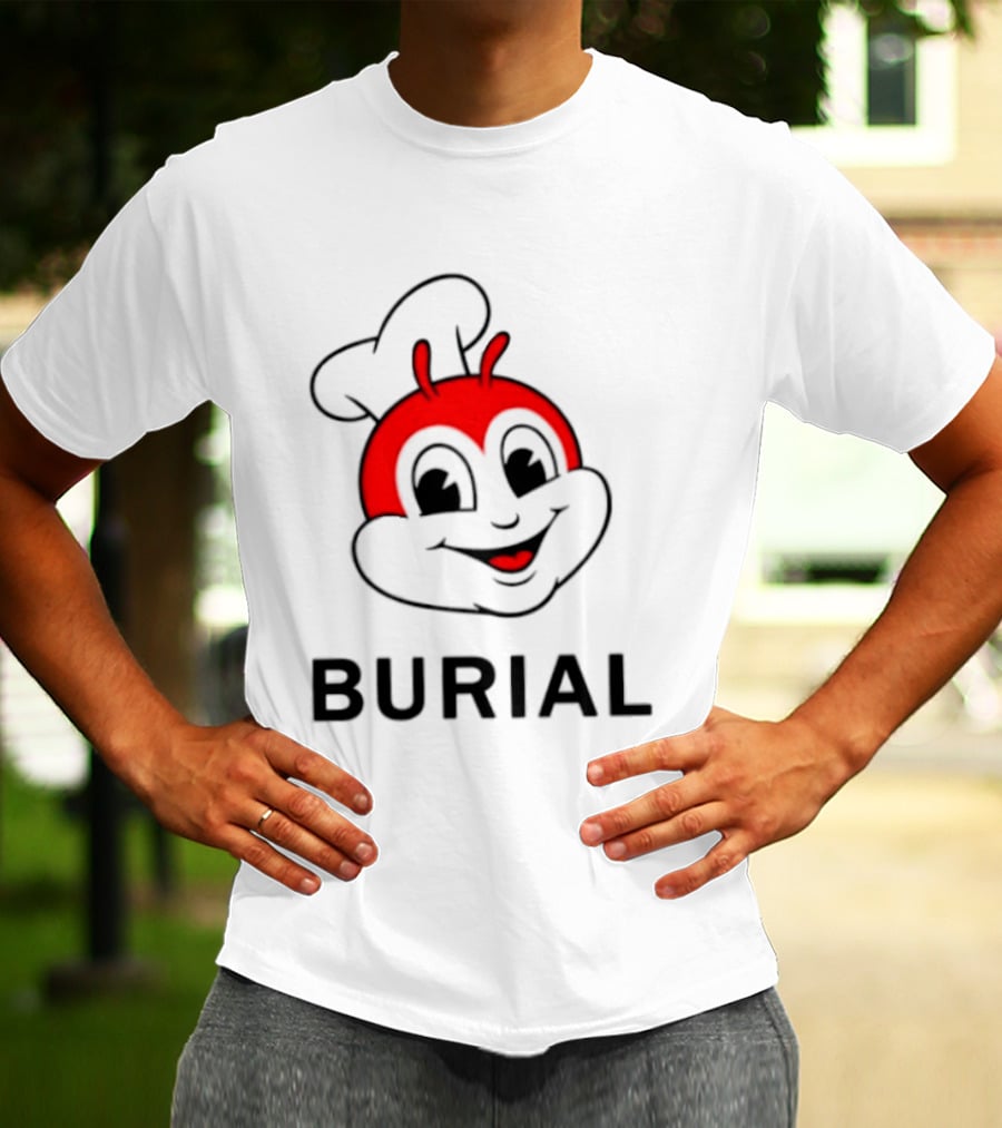 Jollibee Burial Fast Food Electronic Music T-Shirt