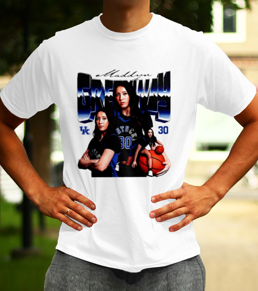 Maddyn Greenway 30 Kentucky Wildcats UK NTU Women's Basketball T-Shirt