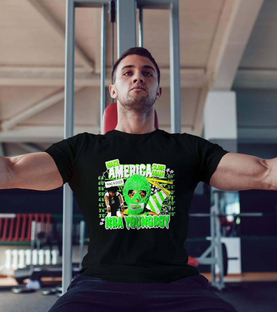Make America Slime Again NBA Young Boy Tour T-Shirt