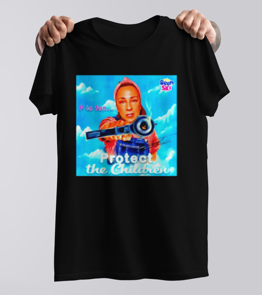 P Is For Protect The Children Been Ski T-Shirt