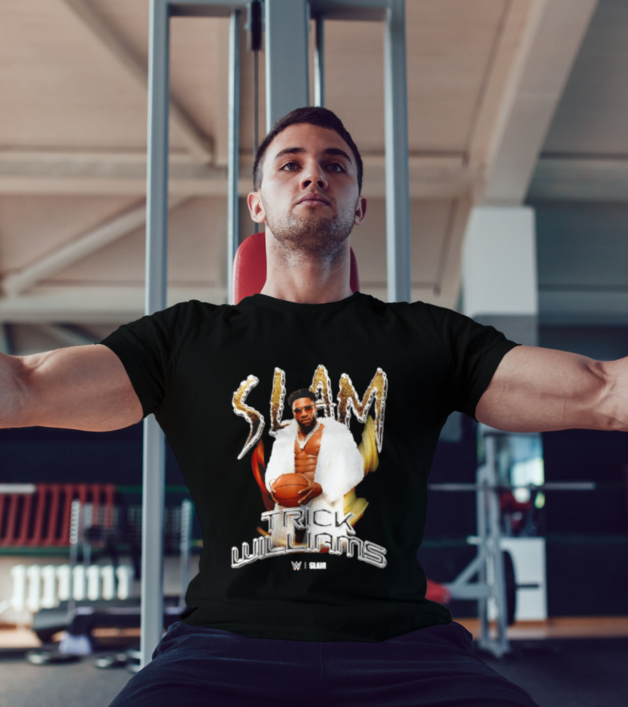 Trick Williams SLAM WWE Basketball Fashion Fusion T-Shirt