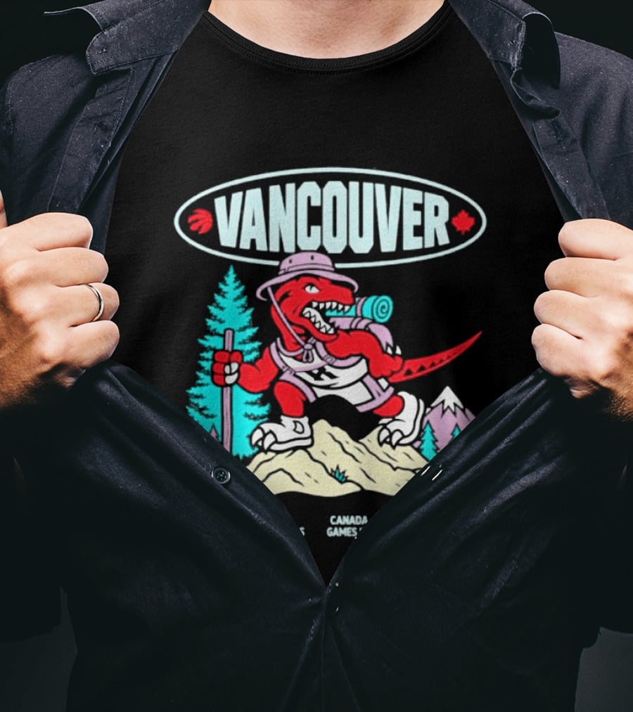 Vancouver Toronto Raptors Vs Los Angeles Clippers Canada Games August 22 3:30 PM T-Shirt